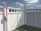 Установка ГОДОГРАФ-УНИВЕРСАЛ по верху заграждения