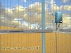 Установка ГОДОГРАФ-УНИВЕРСАЛ на сетчатом заграждении
